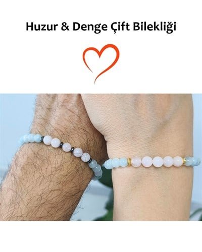 Huzur ve Denge Çift Bilekliği