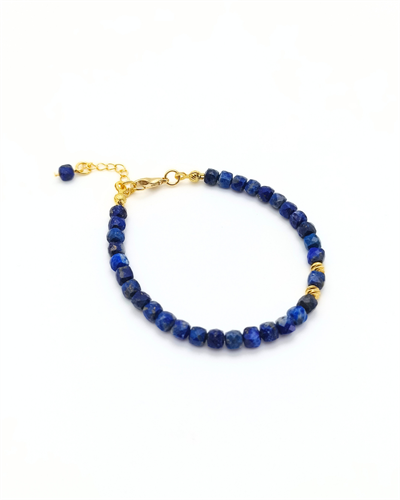 Lapis Lazuli Bileklik 4 mm - Frekansınızı Yükseltin, Hitabetinizi Güçlendirin