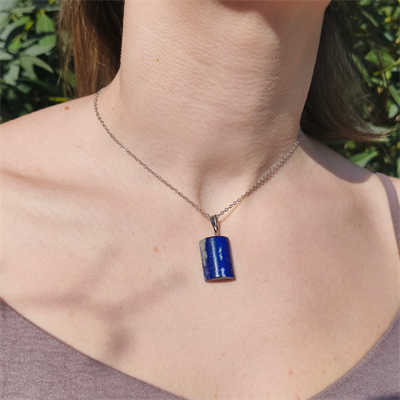 Lapis Lazuli Kolye - Frekansınızı Yükseltin, Hitabetinizi Güçlendirin
