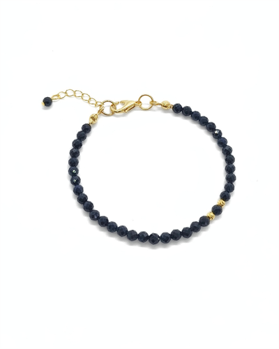 Safir Bileklik - 3 mm Faset Kesim