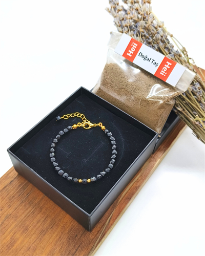 Siyah Spinel Bileklik