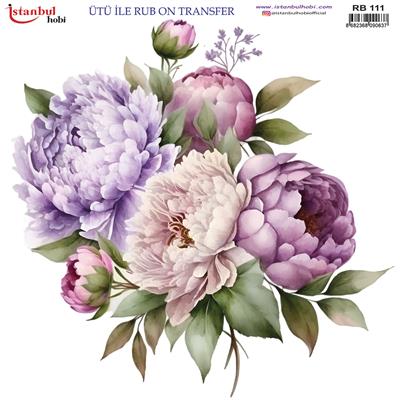 ÜTÜ İLE RUB ON  TRANSFER RB 111  30 X 30 cm