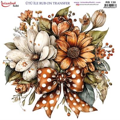 ÜTÜ İLE RUB ON TRANSFER RB 130   30 X 30 cm