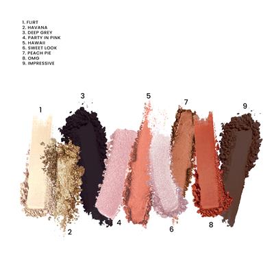 GLAM EYESHADOW PALETTE- HOT SMOKEY 