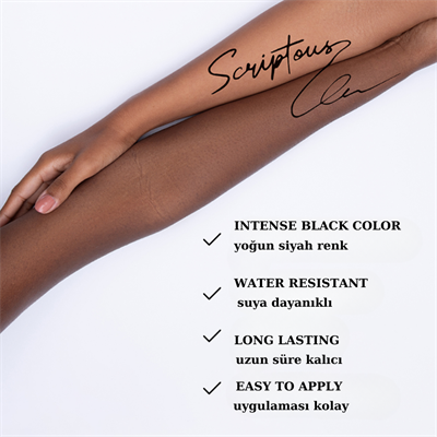 SCRIPTOUS ULTRAFINE EYELINER-BLACK ULTRA INCE