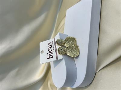 Sallantılı Gold Küpe