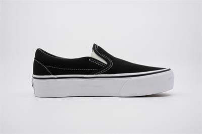UA Classic Slip-On Platform  Siyah Unisex VN00018EBLK1