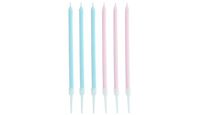 Makaron Pembe Makaron Mavi 6 lı