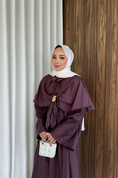 Afra elbise mürdüm
