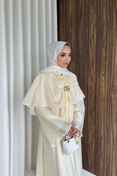 Afra elbise sarı