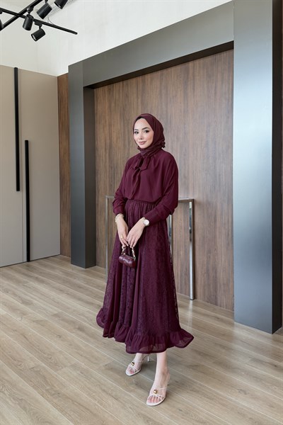 Biray Etekli Takım Bordo