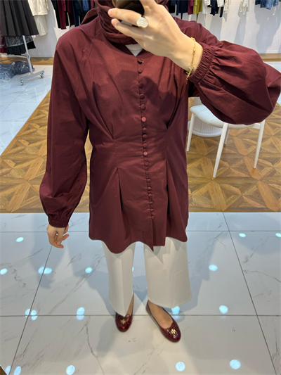 Giza Tunik Bordo