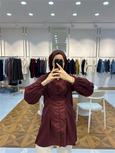 Giza Tunik Bordo