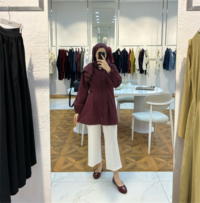 Giza Tunik Bordo