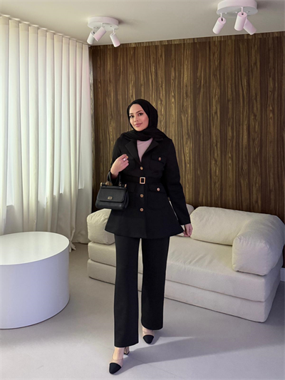 Lina Takım Siyah