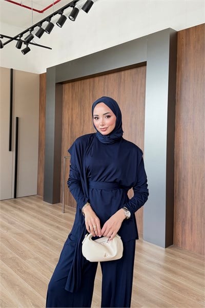 Nara Oysho Pantolon Takım Lacivert