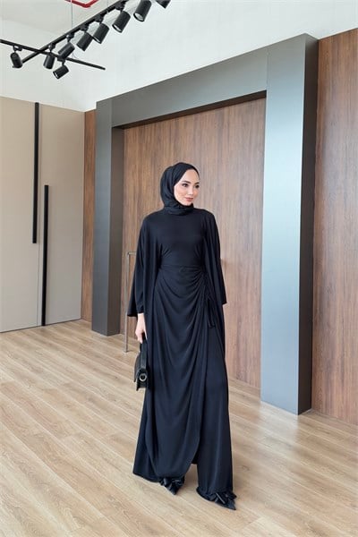 Pırıl Pantalon Takım Siyah