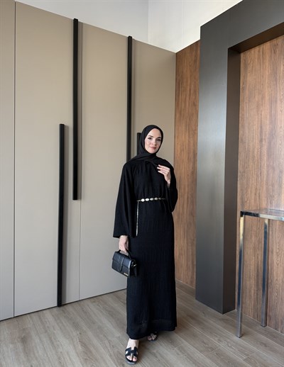 Serenay Elbise Siyah 