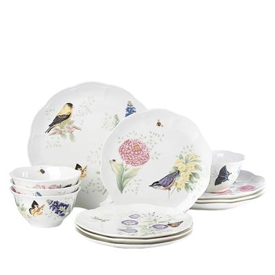 Butterfly Porselen 4 Kişilik 12 Parça Yemek Takımı