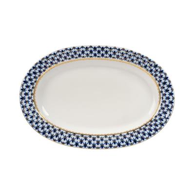 COBALT NET MAVI OVAL SERVISLIK 24CM 
