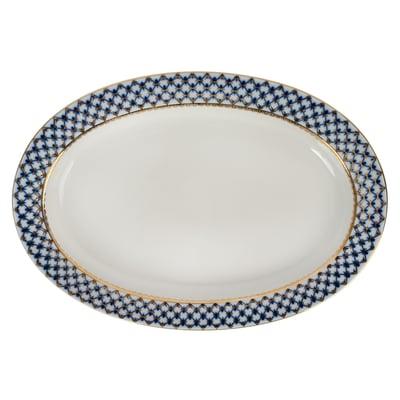 COBALT NET MAVI OVAL SERVISLIK 35CM