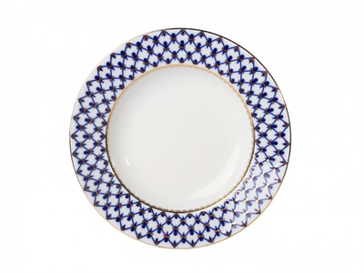 COBALT NET MAVI PORSELEN YEMEK SERVIS TABAĞI 27 CM