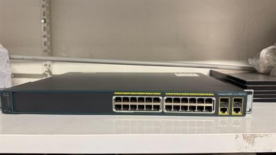 CISCO ANATEL CATALYST 2960 SERİSİ 24-PORT ANAHTAR 100-240 VAC 