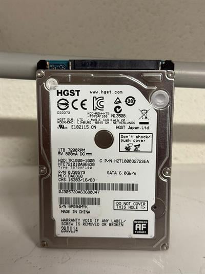 Hgst  1TB 7200RPM H2T10003272SEA