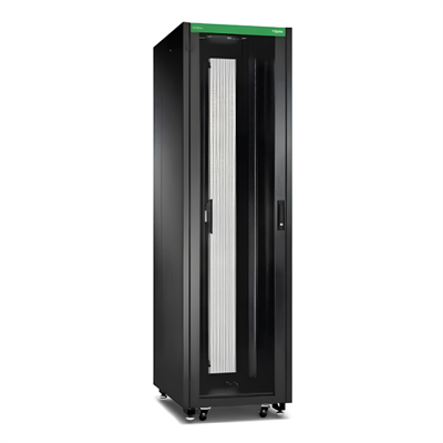 Schneider NR6282-P GO Raf, 42U, Siyah, Delikli 