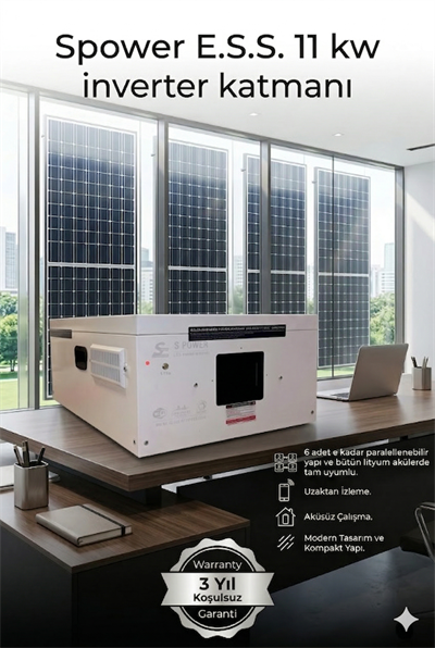 Spower 11 Kw Inverter Katmanı E.S.S Enerji Depolama Sistemleri