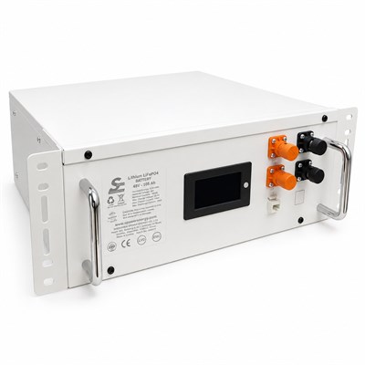 Spower 48V 105AH (51,2V) Lityum LiFePO4 Akü Bluetooth