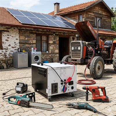 Spower Energy Solar Hibrit Jeneratör SG-4.2 24 105 (4200 Watt) 