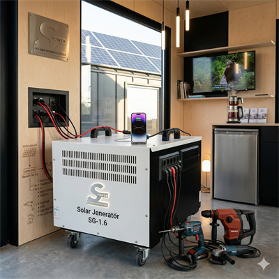 Spower Energy Solar Hibrit Jeneratör SG-1.6 12 105 (1600 Watt)