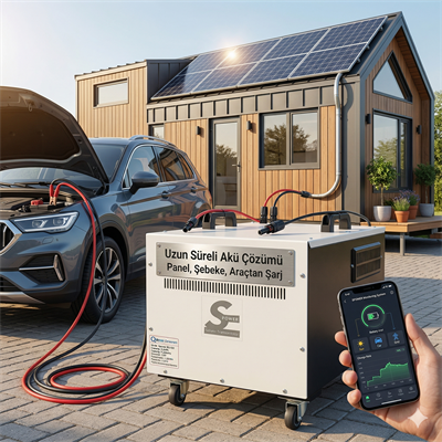 Spower Energy Solar Hibrit Jeneratör Sg-1.6 280AH 12 280 (1600 Watt)