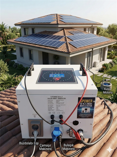 Spower Energy Solar Hibrit Jeneratör Sg-6.2 280AH  48 280