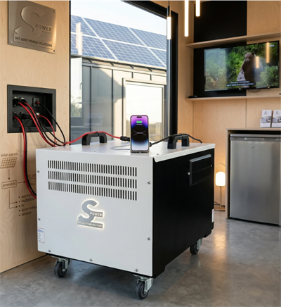 Spower Energy Solar Hibrit Jeneratör SG-4.2 230AH 24 230(4200 Watt)