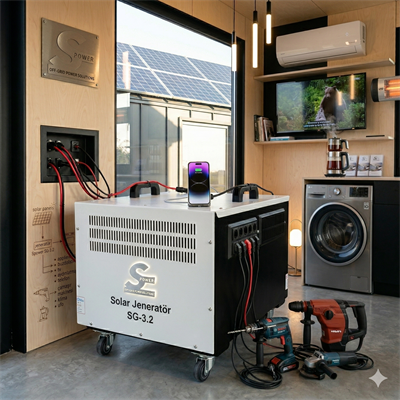 Spower Energy Solar Hibrit Jeneratör SG-3.2 24 105 (3200 Watt) 