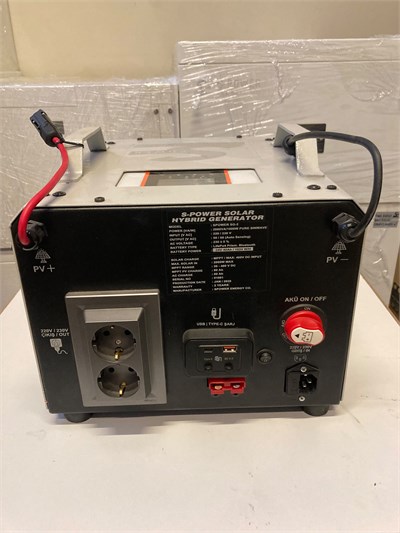 Spower SG-2 1.6KW Solar Hibrit Jeneratör 40AH Akülü