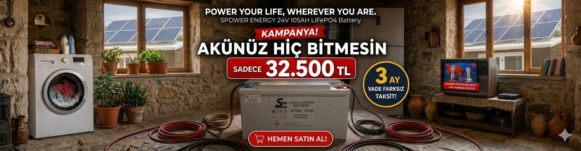 Spower Lityum LiFePO4