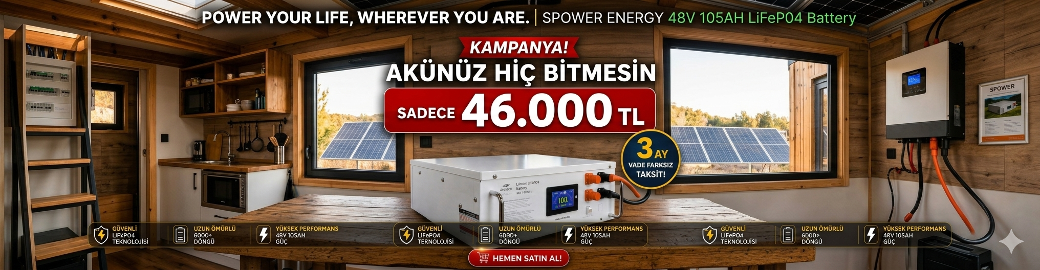 Spower Lityum LiFePO4