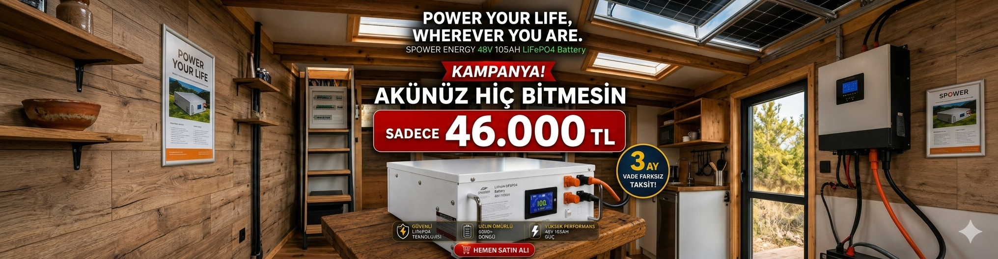 Spower Lityum LiFePO4