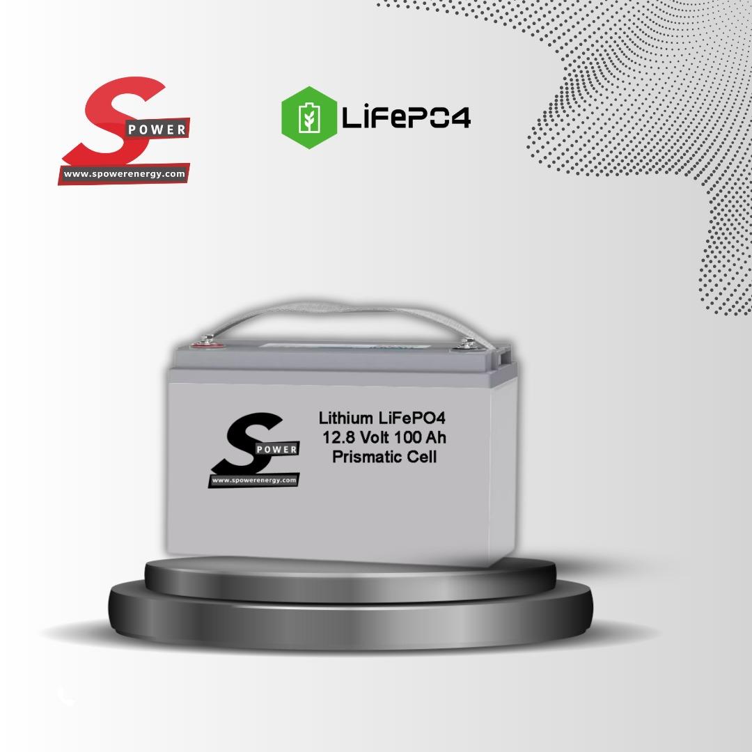 Spower Spower Energy 12V 105Ah Lityum Akü (LiFePo4)