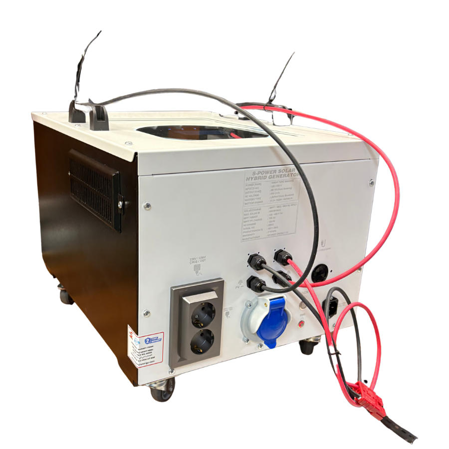 Spower Spower Energy Solar Hibrit Jeneratör SG-5.6 48 280 (5600 Watt) | Perpa ...