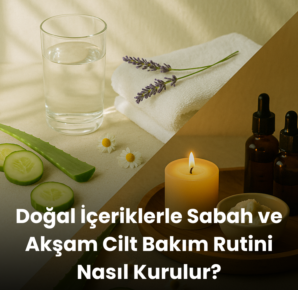 Doğal İçeriklerle Sabah ve Akşam Cilt Bakım Rutini Nasıl Kurulur?