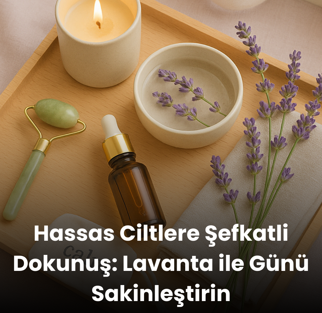 Hassas Ciltlere Şefkatli Dokunuş: Lavanta ile Günü Sakinleştirin