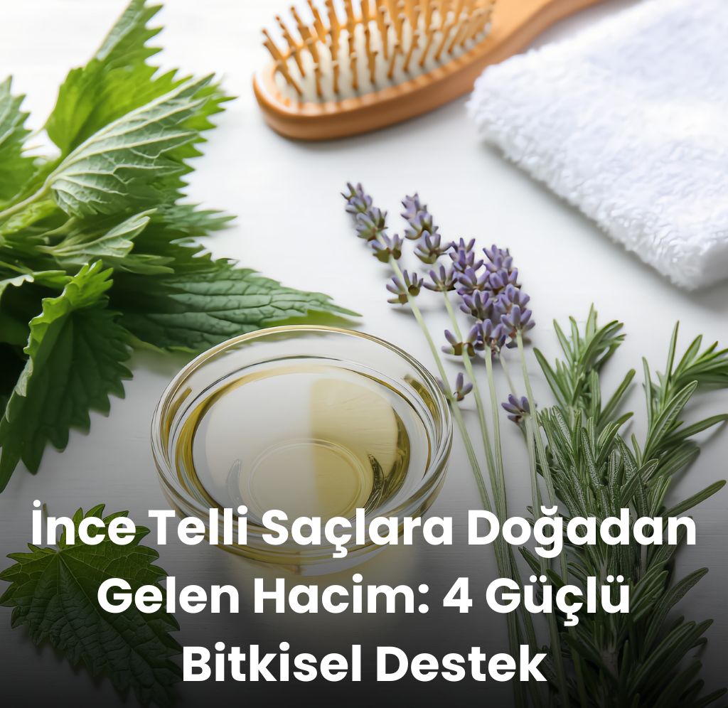 İnce Telli Saçlara Hacim Kazandıran 4 Bitkisel Destek