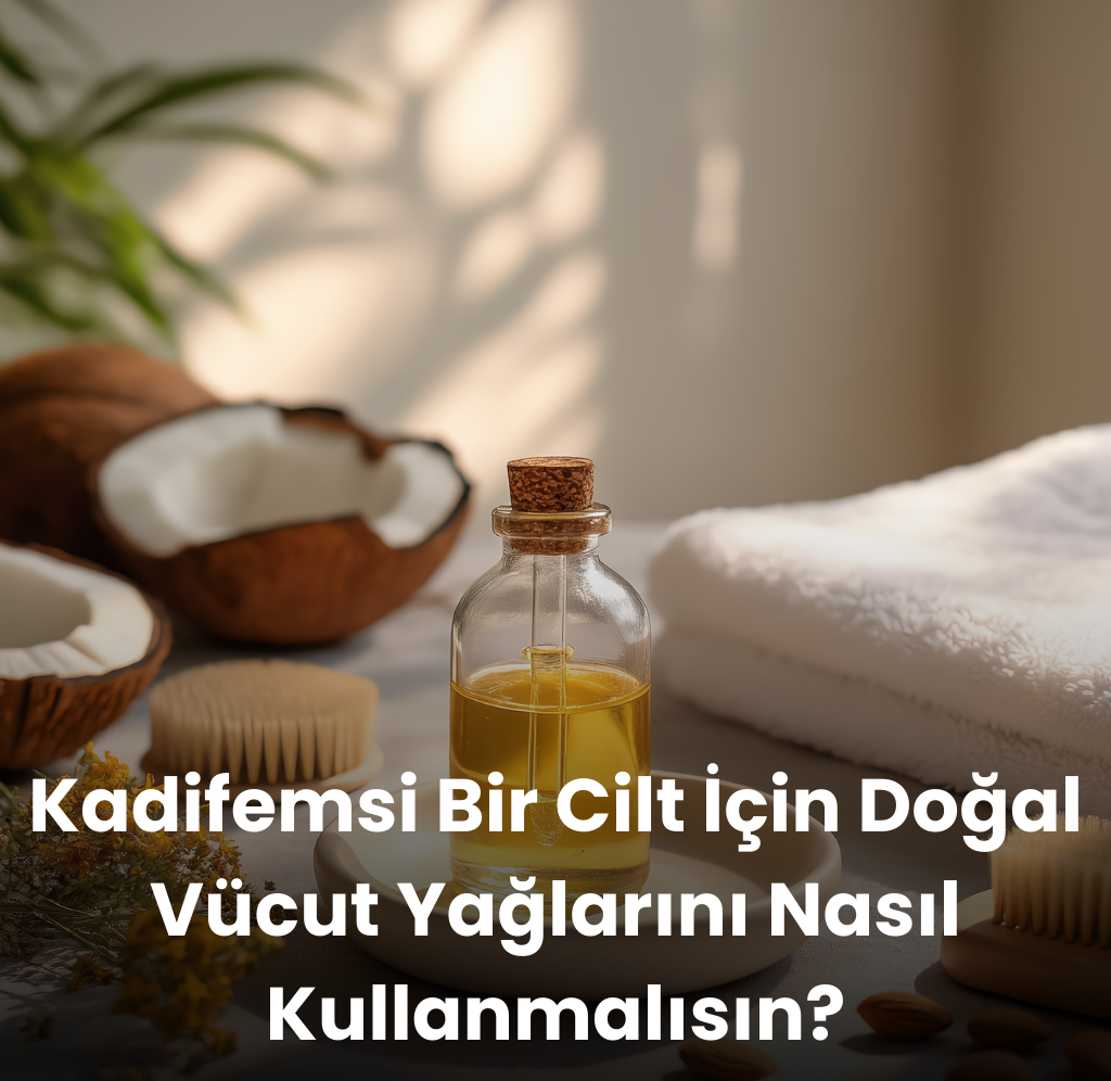 Kadifemsi Cilt İçin Doğal Vücut Yağları Nasıl Kullanılır?