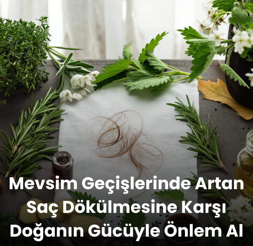 Mevsim Geçişlerinde Saç Dökülmesine Karşı Doğal Çözüm