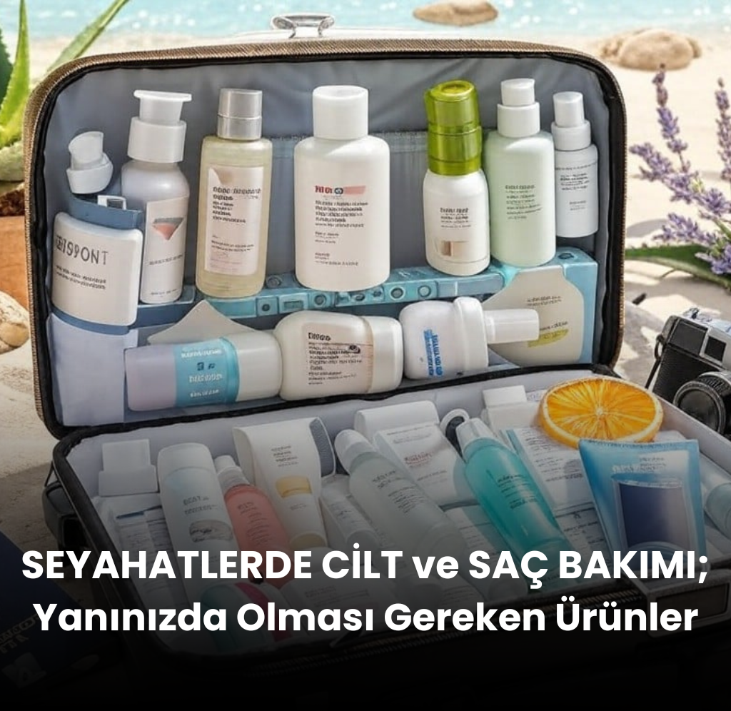 Seyahatlerde Cilt ve Saç Bakımı: Yanınızda Olması Gereken Ürünler