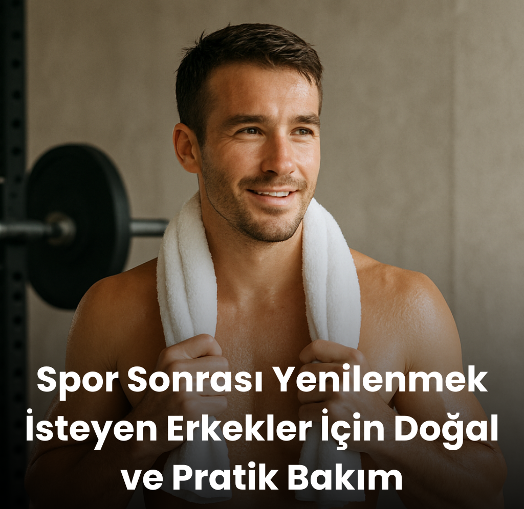 Spor Sonrası Yenilenmek İsteyen Erkekler İçin Doğal ve Pratik Bakım